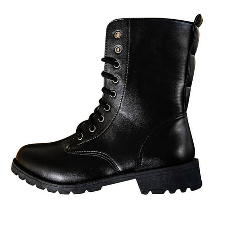 Bnwani Sandals Shoes for Women Women s Fashion Casual Lace-up Thick-soled Boots Autumn Thick-soled Black 6
Bnwani Sandals Shoes for Women Women s Fashion Casual Lace-up Thick-soled Boots Autumn Thick-soled Black 6