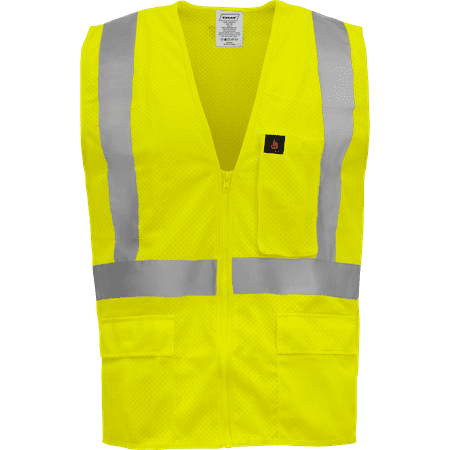 Ironwear 1284 Class 2 Flame-Retardant Safety Vest w/ Zipper & 5 Pockets
Ironwear 1284 Class 2 Flame-Retardant Safety Vest w/ Zipper & 5 Pockets