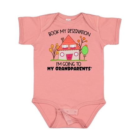 Inktastic Book My Reservation! I m Going to My Grandparents - House Gift Baby Boy or Baby Girl Bodysuit
Inktastic Book My Reservation! I m Going to My Grandparents - House Gift Baby Boy or Baby Girl Bodysuit