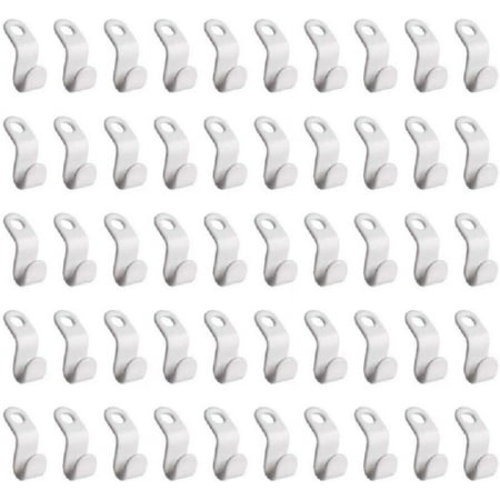 50Pcs Clothes Hanger Connector Hooks Space Saving Extender Hooks for Velvet-Hangers Heavy-Duty Hangers for Home-Kitchen
50Pcs Clothes Hanger Connector Hooks Space Saving Extender Hooks for Velvet-Hangers Heavy-Duty Hangers for Home-Kitchen
