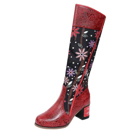 HSMQHJWE Block Heel Boots For Women Boots Women Heel Toe Print Retro Booties Shoes Flowers Women Round Embroidery Heels Zipper Middle Women S Boots Womens Classic Short Boot
HSMQHJWE Block Heel Boots For Women Boots Women Heel Toe Print Retro Booties Shoes Flowers Women Round Embroidery Heels Zipper Middle Women S Boots Womens Classic Short Boot