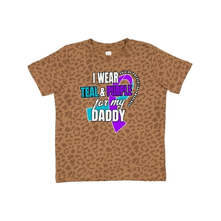 Inktastic Suicide Prevention I Wear Teal and Purple for My Daddy Gift Toddler Boy or Toddler Girl T-Shirt
Inktastic Suicide Prevention I Wear Teal and Purple for My Daddy Gift Toddler Boy or Toddler Girl T-Shirt