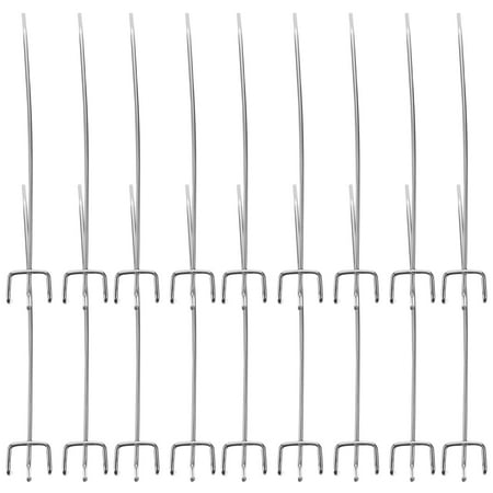 40Pcs Shelf Hook Supermarket Shelves Three Foot Hook Hole Board Hook Three Fork Triangular Hole Board Hook
40Pcs Shelf Hook Supermarket Shelves Three Foot Hook Hole Board Hook Three Fork Triangular Hole Board Hook