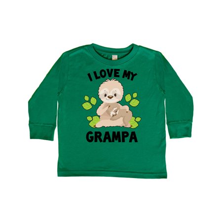 Inktastic Cute Sloth I Love My Grampa with Green Leaves Gift Toddler Boy or Toddler Girl Long Sleeve T-Shirt
Inktastic Cute Sloth I Love My Grampa with Green Leaves Gift Toddler Boy or Toddler Girl Long Sleeve T-Shirt