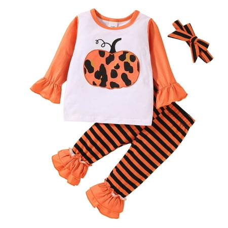 Ozmmyan Halloween Costumes Toddler Baby Halloween Ghost Blouse + Pumpkin Trousers+Headband Three-piece Suit Gift on Clearance
Ozmmyan Halloween Costumes Toddler Baby Halloween Ghost Blouse + Pumpkin Trousers+Headband Three-piece Suit Gift on Clearance