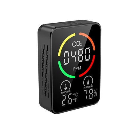 Fjofpr Carbon Dioxide Detector Air Detector Indoor Temperature And Humidity Meter Winter Decorations for Home
Fjofpr Carbon Dioxide Detector Air Detector Indoor Temperature And Humidity Meter Winter Decorations for Home