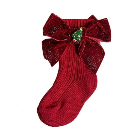 LOVEBAY Baby Girls Boys Socks Toddler Bow Socks Kids Stockings Baby Socks Thick Winter Socks with Grips for Baby Kids Xmas Holiday Socks
LOVEBAY Baby Girls Boys Socks Toddler Bow Socks Kids Stockings Baby Socks Thick Winter Socks with Grips for Baby Kids Xmas Holiday Socks