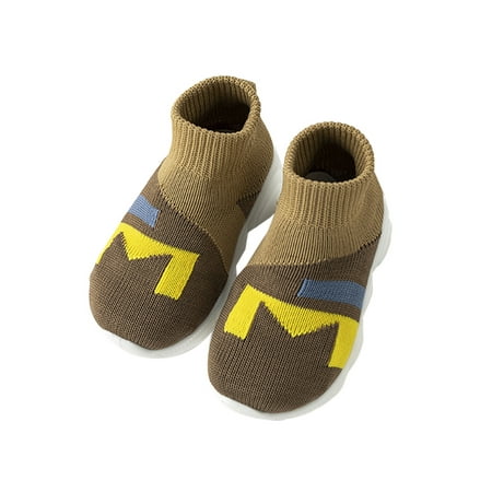 Bellella Toddler Kid Walking Shoe Knit Upper Sock Sneakers Slip On Running Shoes Fashion Flats Jogging Gym Khaki 5.5C
Bellella Toddler Kid Walking Shoe Knit Upper Sock Sneakers Slip On Running Shoes Fashion Flats Jogging Gym Khaki 5.5C