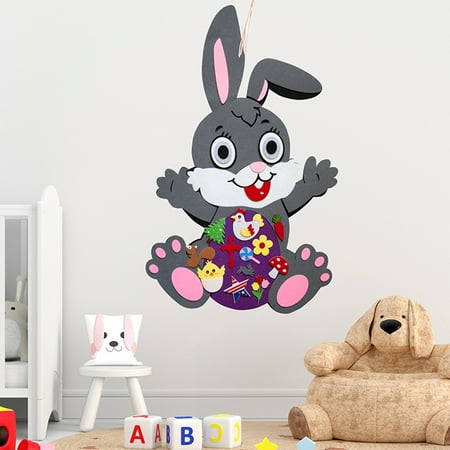 Visland Easter Bunny Ornament Cartoon Shape Vibrant Color Lanyard Design Smooth Surface DIY Decorative Felt Handmade Craft Easter Bunny Chick Pendant Gift Home Supplies
Visland Easter Bunny Ornament Cartoon Shape Vibrant Color Lanyard Design Smooth Surface DIY Decorative Felt Handmade Craft Easter Bunny Chick Pendant Gift Home Supplies