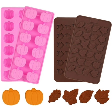 4 Pieces 3D Fall Candy Molds Halloween Pumpkin Candy Mold Thanksgiving Maple Leaf Shaped Fall Candy Chocolate Mold Ice Cube Tray for Halloween Candy Muffin Chocolates Cake Soap Candle
4 Pieces 3D Fall Candy Molds Halloween Pumpkin Candy Mold Thanksgiving Maple Leaf Shaped Fall Candy Chocolate Mold Ice Cube Tray for Halloween Candy Muffin Chocolates Cake Soap Candle