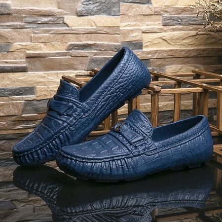 ZXHACSJ Men s Ultra-Light EVA Driving Shoes Waterproof Wear-Resistant Casual Shoes Blue 43
ZXHACSJ Men s Ultra-Light EVA Driving Shoes Waterproof Wear-Resistant Casual Shoes Blue 43
