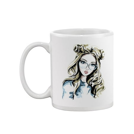 Young Woman In Glasses Mug - Image by Shutterstock