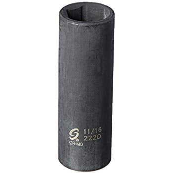 Sunex Tools 222D - 1/2 Drive 11/16 Deep Impact Socket