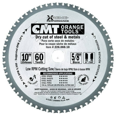 CMT Metal Cutting Cordless Saw Blade 6-1/2