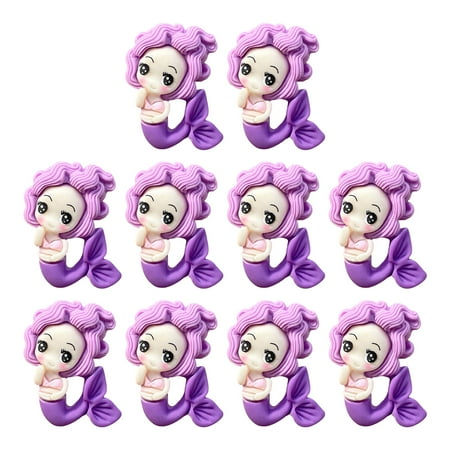Farfi 10Pcs Cartoon Design Mermaid Accessories Realistic Fish Tail Decorative DIY Scrapbooking Resin Jewelry Making Mermaid Charms for Kids (Purple)
Farfi 10Pcs Cartoon Design Mermaid Accessories Realistic Fish Tail Decorative DIY Scrapbooking Resin Jewelry Making Mermaid Charms for Kids (Purple)