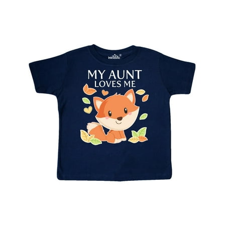 Inktastic My Aunt Loves Me- little fox Gift Toddler Boy or Toddler Girl T-Shirt
Inktastic My Aunt Loves Me- little fox Gift Toddler Boy or Toddler Girl T-Shirt
