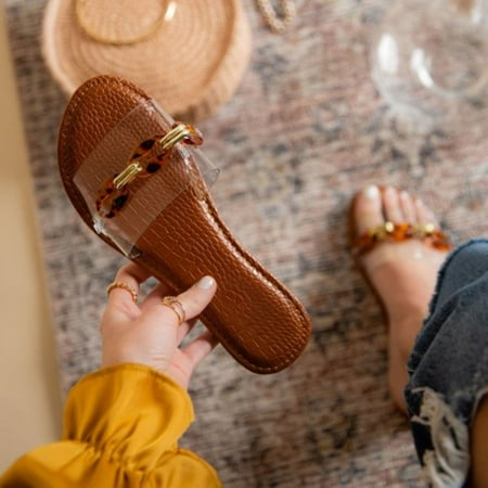 Alueeu Women s slipper Women s Sandals Flat Slippers Casual Beach Indoor&Outdoor Shoes
Alueeu Women s slipper Women s Sandals Flat Slippers Casual Beach Indoor&Outdoor Shoes