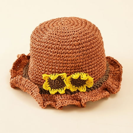 Unisex Baby Clothing And Items Floweek Toddler Kids Summer Weave Bucket Hat Outdoor Flowers Children Ruffle Sun Hat
Unisex Baby Clothing And Items Floweek Toddler Kids Summer Weave Bucket Hat Outdoor Flowers Children Ruffle Sun Hat