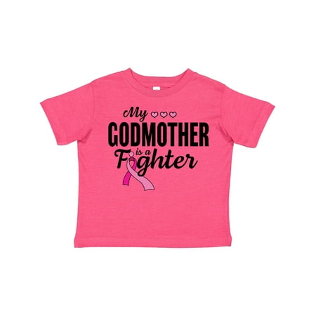Inktastic Breast Cancer Awareness My Godmother is a Fighter Gift Toddler Boy or Toddler Girl T-Shirt
Inktastic Breast Cancer Awareness My Godmother is a Fighter Gift Toddler Boy or Toddler Girl T-Shirt