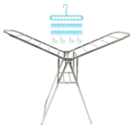 NUOLUX 1Pc Practical Retractable Stainless Steel Rack for Household Clothes Rack
NUOLUX 1Pc Practical Retractable Stainless Steel Rack for Household Clothes Rack