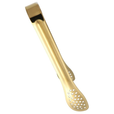 4 Pcs 15CM Stainless Steel Mini Food Serving Tongs Practical Ice Cube Tongs Bread Clip Home Bar Supplies (YH55-B Golden)
4 Pcs 15CM Stainless Steel Mini Food Serving Tongs Practical Ice Cube Tongs Bread Clip Home Bar Supplies (YH55-B Golden)