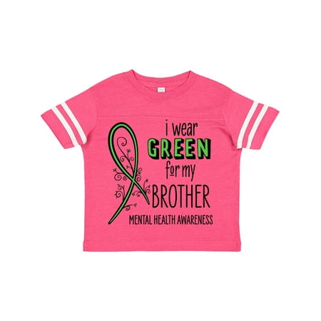 Inktastic I Wear Green for my Brother- Mental Health awareness Gift Toddler Boy or Toddler Girl T-Shirt
Inktastic I Wear Green for my Brother- Mental Health awareness Gift Toddler Boy or Toddler Girl T-Shirt