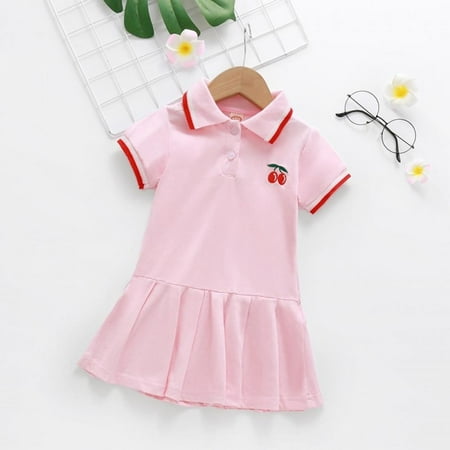 Bullpiano Baby Girl Lapel Tennis Dress Summer Children Clothing Pleated Dress Kids Short Sleeve Shirt Dresses Toddler Newborn Party Dress
Bullpiano Baby Girl Lapel Tennis Dress Summer Children Clothing Pleated Dress Kids Short Sleeve Shirt Dresses Toddler Newborn Party Dress