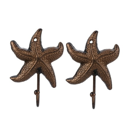 BESTONZON Sea Star Cast Iron Wall Hooks Antique Hangers Storage Holder Wall Hanger Hooks
BESTONZON Sea Star Cast Iron Wall Hooks Antique Hangers Storage Holder Wall Hanger Hooks