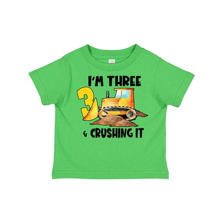 Inktastic I m 3 and Crushing It Construction 3rd Birthday Gift Toddler Boy or Toddler Girl T-Shirt
Inktastic I m 3 and Crushing It Construction 3rd Birthday Gift Toddler Boy or Toddler Girl T-Shirt