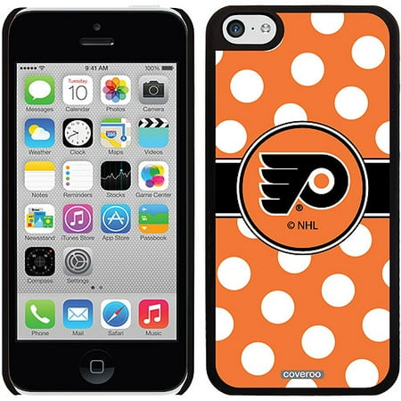 Philadelphia Flyers Polka Dots Design on iPhone 5c Thinshield Snap-On Case by Coveroo