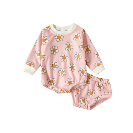 Huakaishijie Baby Boys Girls Clothes Set Long Sleeve Flower Print Romper Triangle Shorts 2Pcs Set 0-18 Months
Huakaishijie Baby Boys Girls Clothes Set Long Sleeve Flower Print Romper Triangle Shorts 2Pcs Set 0-18 Months