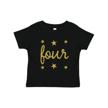 Inktastic 4th Birthday Gold 4 Year Old Gift Toddler Boy or Toddler Girl T-Shirt
Inktastic 4th Birthday Gold 4 Year Old Gift Toddler Boy or Toddler Girl T-Shirt