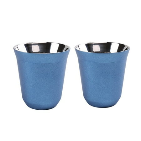 UMMH Set Of 2 Espresso Mugs 304 Stainless Steel Coffee Cups Insulated Double Wall Dishwasher Safe Small Capacity Insulation
UMMH Set Of 2 Espresso Mugs 304 Stainless Steel Coffee Cups Insulated Double Wall Dishwasher Safe Small Capacity Insulation