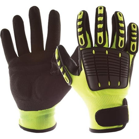 Impacto NS2820060 Back Tracker Anti-Impact Gloves with Back of Hand Protection Black & Neon Green - 2XL
Impacto NS2820060 Back Tracker Anti-Impact Gloves with Back of Hand Protection Black & Neon Green - 2XL