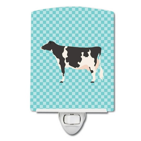 Caroline s Treasures BB7996CNL Holstein Cow Blue Check Ceramic Night Light 6x4x3 multicolor
Caroline s Treasures BB7996CNL Holstein Cow Blue Check Ceramic Night Light 6x4x3 multicolor