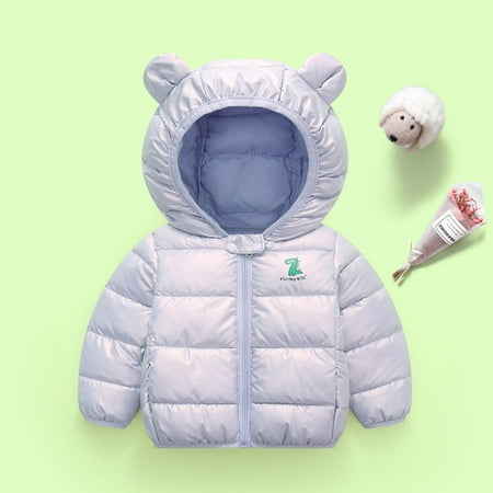 Tagold Kids Winter Cotton Coats Outerwear Jackets Hooded Coat Cute Cartoon Dinosaur Pattern Windproof Padded Jacket for Toddler Baby Boys Girls Gifts for Kids on Clearance Purple 3-4 Years
Tagold Kids Winter Cotton Coats Outerwear Jackets Hooded Coat Cute Cartoon Dinosaur Pattern Windproof Padded Jacket for Toddler Baby Boys Girls Gifts for Kids on Clearance Purple 3-4 Years
