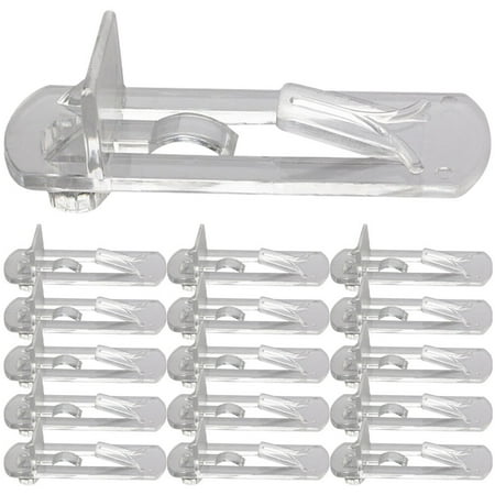 30Pcs Shelf Support Pegs Locking Cabinet Shelf Clips Clear Shelf Holder Plastic Shelf Clips
30Pcs Shelf Support Pegs Locking Cabinet Shelf Clips Clear Shelf Holder Plastic Shelf Clips