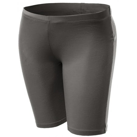 FashionOutfit Women's Basic Bicycle Cycling Shorts