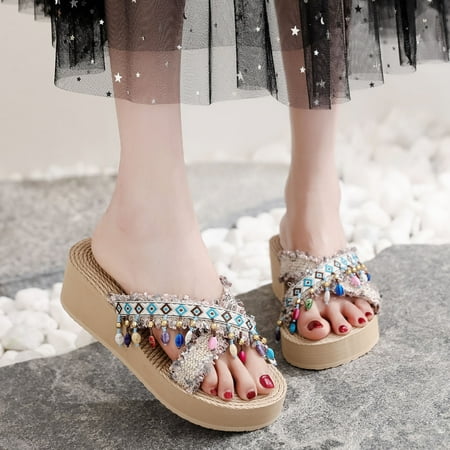 KaLI_store Non Slip Shoes Cloud Slippers for Women and Men | Fur Lined Pillow Slippers Open Toe Sandals | Winter Soft Plush Comfy Indoor Slippers | Cushioned Thick Sole A Side 6.5
KaLI_store Non Slip Shoes Cloud Slippers for Women and Men | Fur Lined Pillow Slippers Open Toe Sandals | Winter Soft Plush Comfy Indoor Slippers | Cushioned Thick Sole A Side 6.5