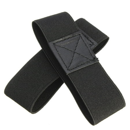Black Elastic Shoe Strap For Banquet Loose High Heeled Dancing