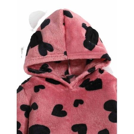 Cute Heart Print Hooded Long Sleeve Multicolor Toddler Girls Two-piece Outfits (Girl s)
Cute Heart Print Hooded Long Sleeve Multicolor Toddler Girls Two-piece Outfits (Girl s)