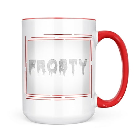 Neonblond Frosty Icicles Cold Winter Ice Mug gift for Coffee Tea lovers