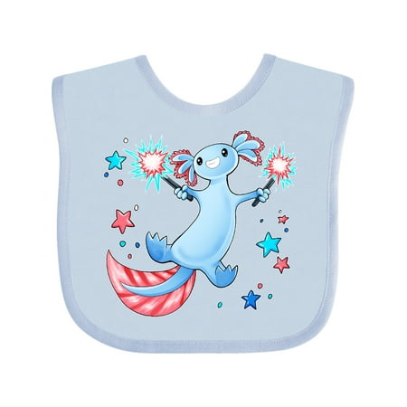 Inktastic 4th of July Cute Blue Axolotl with Sparklers and Stars Gift Baby Boy or Baby Girl Bib
Inktastic 4th of July Cute Blue Axolotl with Sparklers and Stars Gift Baby Boy or Baby Girl Bib