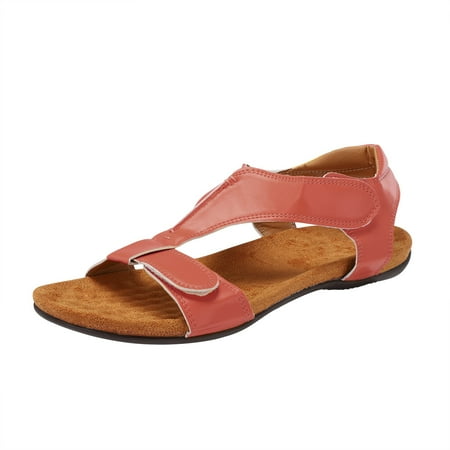 ZTTD Fashion Spring and Summer Women Sandals Flat Heel Round Toe Light Breathable Large Size Watermelon Red
ZTTD Fashion Spring and Summer Women Sandals Flat Heel Round Toe Light Breathable Large Size Watermelon Red