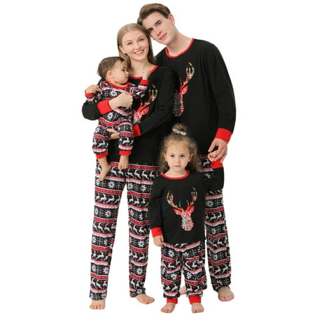Christmas Gifts Matching Family Christmas Pajamas Set Women Mommy Print Blouse Tops And Pants Xmas Family Pajamas Loungewear Sleepwear Polyester Black S
Christmas Gifts Matching Family Christmas Pajamas Set Women Mommy Print Blouse Tops And Pants Xmas Family Pajamas Loungewear Sleepwear Polyester Black S