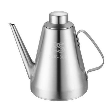 Stainless Steel Oil Bottle Handle Seasoning Bottle Soy Sauce Dispenser Oil Container
Stainless Steel Oil Bottle Handle Seasoning Bottle Soy Sauce Dispenser Oil Container
