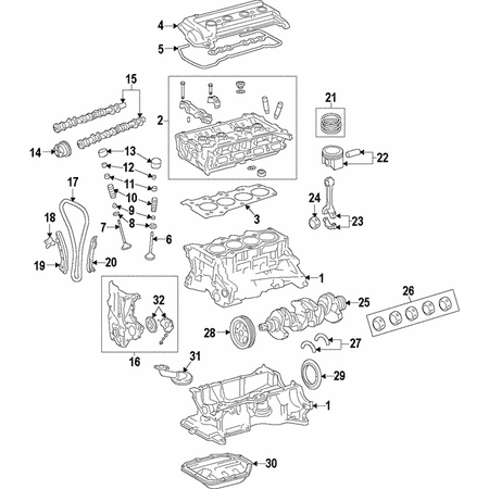 Genuine OE Hyundai Oil Pan 21510-2B700