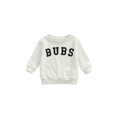 Calsunbaby Little Girls Boys Casual Sweater Toddlers Creative Letter Print Long Sleeve Round Collar Loose Tops Kids Clothes
Calsunbaby Little Girls Boys Casual Sweater Toddlers Creative Letter Print Long Sleeve Round Collar Loose Tops Kids Clothes