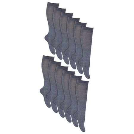 12 Pair Multipack Girls Knee High Socks | Breathable Long Cotton School Socks | Color Option - Grey Black White Blue
12 Pair Multipack Girls Knee High Socks | Breathable Long Cotton School Socks | Color Option - Grey Black White Blue