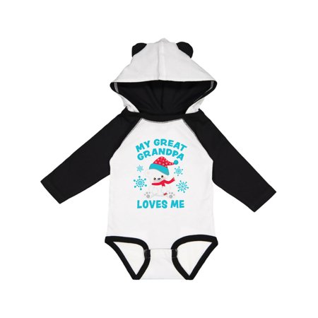Inktastic Polar Bear My Great Grandpa Loves Me in Santa Hat Gift Baby Boy or Baby Girl Long Sleeve Bodysuit
Inktastic Polar Bear My Great Grandpa Loves Me in Santa Hat Gift Baby Boy or Baby Girl Long Sleeve Bodysuit